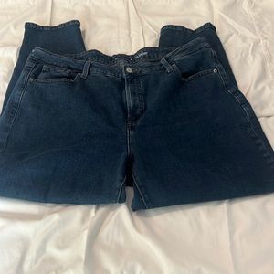Straight High Rise Jeans